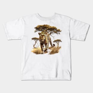 Leopard Design Kids T-Shirt